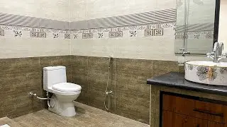 Washroom design 6' x 9' [feet] || bathroom design