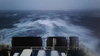 A ferry journey in a hurricane storm Dennis Feb 2020
