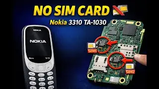 Nokia 3310 TA-1030 insert sim | sim1  ways | sim2  ways | sim card ways |no sim card solution