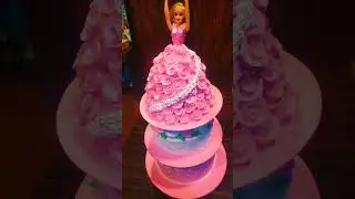 Doll Cake 5.Kg  Pink Colour Doll Cake | Pink And White Doll Cake | Barbie Doll #cake#official