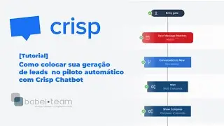 Como colocar sua gera&ccedil;&atilde;o de leads no piloto autom&aacute;tico com Crisp Chatbot