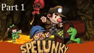 MrChubbyCakes Plays - Spelunky! [Episode 1]