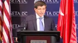 SETA DC Grand Opening, Keynote Address by Turkish FM Ahmet Davutoglu