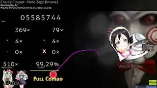 Charlie Clouser - Hello Zepp [Insane] +HDDT FC (Replay) osu!