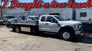 I bought my first tow truck🔥🔥🔥