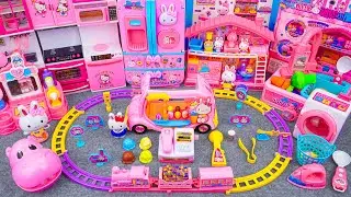 [🐰toy asmr🐰] Ultimate Pink Kitchen Cooking Playet ASMR Cooking Video | Review Toys (No Talking)