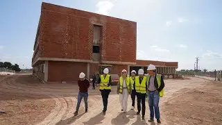 Las obras del nuevo colegio de La Aljorra terminarán el último trimestre de este año