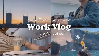 Work Vlog | Air Traffic Controller in the Philippines, Batangas trip, VA, doggies, july diaries etc.