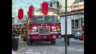 Photos: Fire near Baltimore's iconic Miracle on 34th Street lights