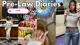 ✧.* STUDY VLOG: Week as a pre-law student | state house tour, exam day, law society, & more!⚖️