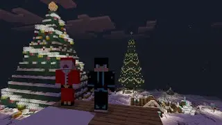 playing mine craft with santa claus : mini gamer