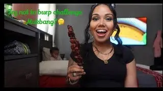 Try not to burp challenge turns into Mukbang/ Baby interruptions
