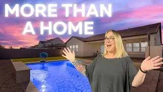 Living Large in Queen Creek | Inside a Dream Home with Pool, Fire Pit & Space to Grow
