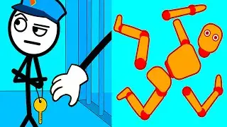Thief Puzzle vs Ragdoll Break ⭐🟦🟩⭐️ Hard Levels Challenge Walkthrough Gameplay Ep119