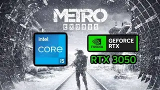 Metro Exodus Enhanced Edition | Lenovo Loq Rtx 3050 6gb | 1080p benchmark