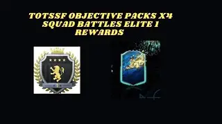 FIFA 20 TOTSSF OBJECTIVE PACKS AND ELITE 1 SQUAD BATTLES