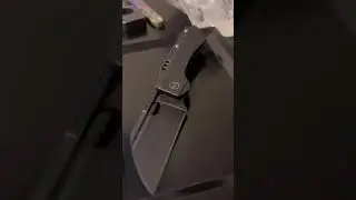 Titanium Frame Lock Knife! 👀💥 #shorts