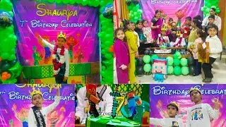 Shaurya's 7th birthday celebration| Theme - Minecraft |  #kids #party 27 January 2026
