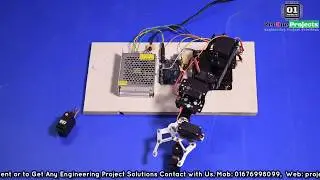 4 Dof Robotic Arm. || Robotic Arm || ZerOne Projects || BD