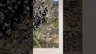 Downtown Houston Wall Art - Mapzona.com