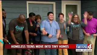 Tiny homes give homeless youth a place to live independently