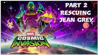 Marvel Cosmic Invasion : Story Playthrough Part 2 Rescuing Jean Grey NO Commentary