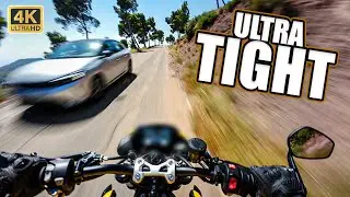 [4K] Triumph Street Triple 765 RS POV Ride | Ultra Tight Mountain Roads ⚠️🎢  | Pure Exhaust Sound 🎧