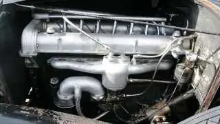 1932 Stutz DV-32 engine start