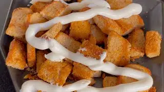 Creamy Peri Peri Bread PopCorn  | Instant 5 minute snacks | Winter Recipes