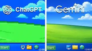 ChatGPT vs Gemini Make Windows 12 From Scratch