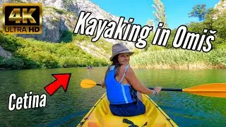 Kayaking tour in Omis | CETINA - CROATIA | 4K