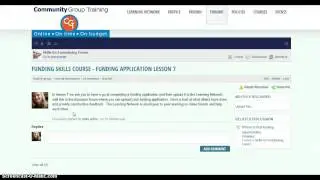 Community Group Training