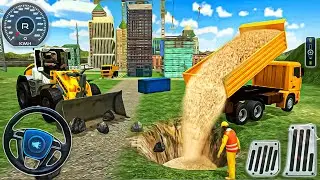 City Mega Construction Simulator - Road Builder Excavator Driver 3D - Android GamePlay #2