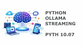 51 Streaming LLM Responses from Python with Ollama and  