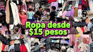 Ropa desde $15 pesos Bodega China | M&aacute;s Barato que TEMU y Shein Centro CDMx | Venta desde UNA pieza