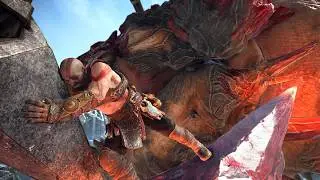 God of War 4, Batalha contra o Drag&atilde;o no NG+(PS5)