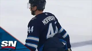 Jets' Josh Morrissey Snipes Point Shot To Continue Hot Streak vs. Avalanche