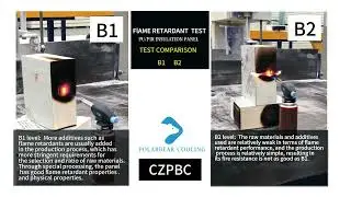 Fire Retardant Comparison Video: B1 vs B2 Grade Cold Storage Panels