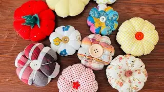 خياطة وساده للدبابيس سهله وممتعه ومفيده#sewing #pumpkin #hindonline
