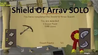 Shield of Arrav SOLO Quest guide [OSRS] [No partner needed]