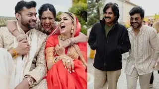 Candid Moments | Varun Tej Lavanya Wedding Video  | Pawan Kalyan & Ram Charan | Niharika #𝐕𝐚𝐫𝐮𝐧𝐋𝐚𝐯