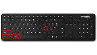 Ctrl + Shift + Windows + Alt + L