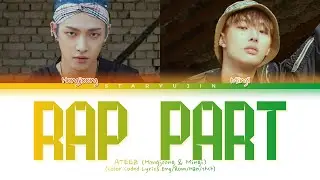 ATEEZ (Hongjoong & Mingi) Rap Parts 2021 Lyrics || REQUESTED
