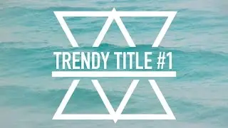 TUMBLR TRENDY STYLISH TITLE GREEN-SCREEN #1|CailinsEditingHacks