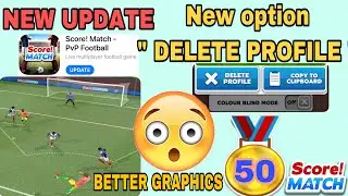 score match ! NEW UPDATE 2022 / better graphics 🤔 option delete profile & bux fixed