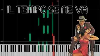 Adriano Celentano - IL TEMPO SE NE VA | FREE PIANO SHEETS