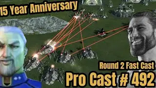 🏆15 Year Anniversary Tournament🏆Supreme Commander 2 Round 2 Fast Cast Pro Cast # 492 - Steal Speaks