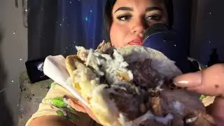ASMR COMIENDO TACOS