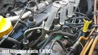 tester les injecteur dacia 1.5 DCI تقدر تجرب ليزانجكتور بلا ماتديهة عند لميكانيك
