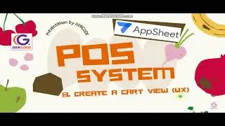 Appsheet POS #8 create a cart view UX